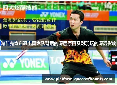 陶菲克宣布退出国家队背后的深层原因及对羽坛的深远影响